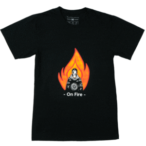 Onfire-Black T-Shirt