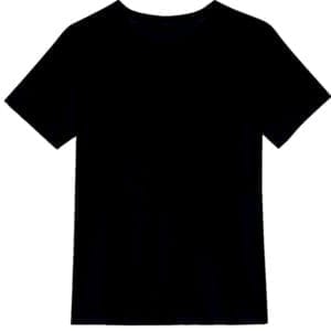 Black T-Shirt for personalized